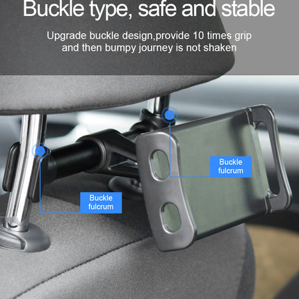 Adjustable Car Back Seat Long Phone Holder