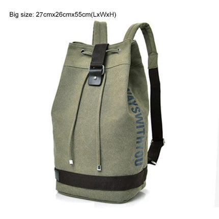 Nomad Friendly Canvas Bucket Bag Backpack