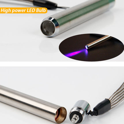 Stainless Steel Mini Pocket Torch Lamp