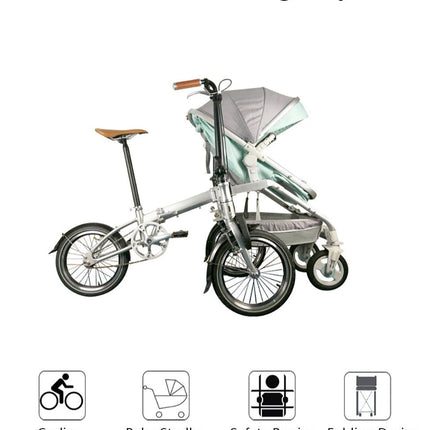 2in1 Baby Stroller Bike