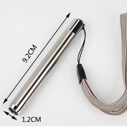 Stainless Steel Mini Pocket Torch Lamp