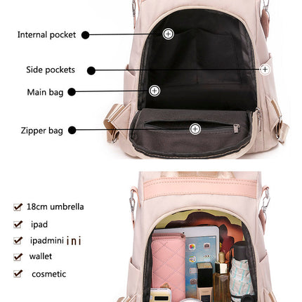 Anti-Theft Large Capacity Oxford Backpack