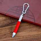 red buckle pen