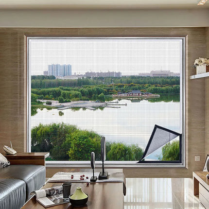 Adjustable Invisible Anti-Mosquito Washable Window Net