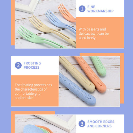 Portable All-in-one Travel Cutlery Set