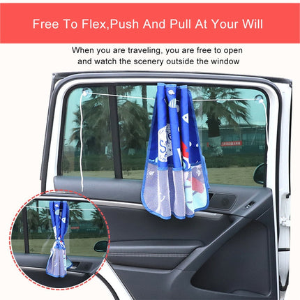 Baby Privacy Adjustable UV Protection Car Window Sunshade
