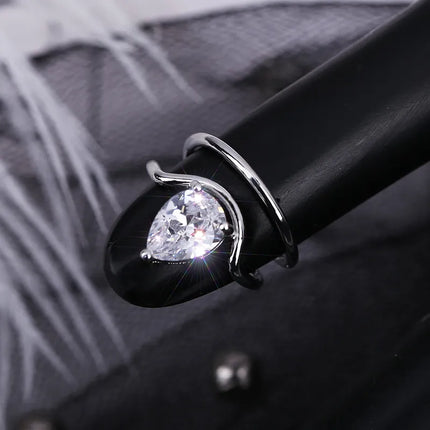 Elegant Fingertip Chic Gothic Slim Metal Nail Rings