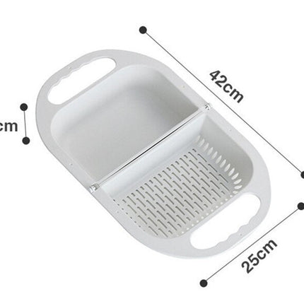 Collapsible Fruit Vegetable Drain Basket