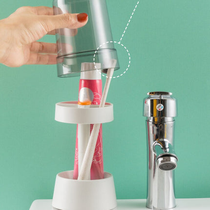 Creative Anti-Dust Protective Toothbrush Holder
