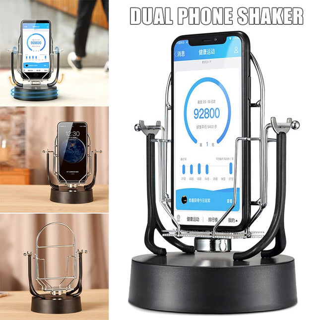 Automatic Double Phone Swing Step Passometer