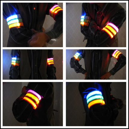 Safety Night Running Wrist Band LED Light