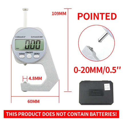 High-Sensitivity Digital Thickness Measuring Tool