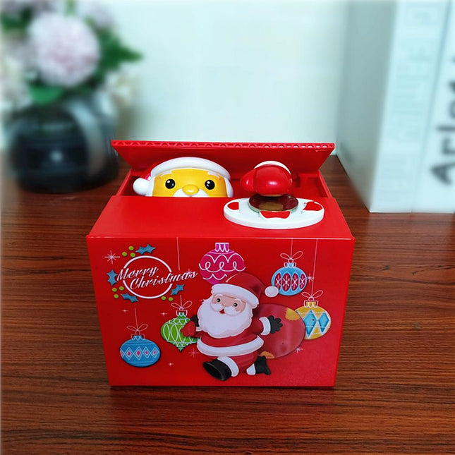 Santa's Magic Chest Piggy Bank