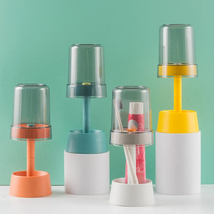 Creative Anti-Dust Protective Toothbrush Holder