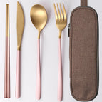 Pink gold 4 PC