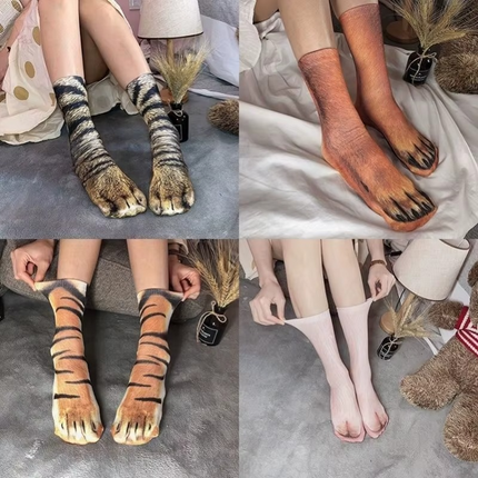 Hyper Realistic Animal Ankle Wear Socks