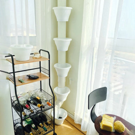 Drain Pipe Flower Pot Holder