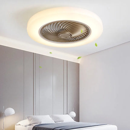 Silent Air Fan RC Invisible Blades Smart Ceiling Lamp