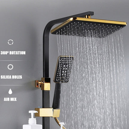 Elegant Digital Wall Mounted Smart Thermostatic Bath Faucet