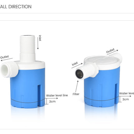 Automatic Water Level Control Valve