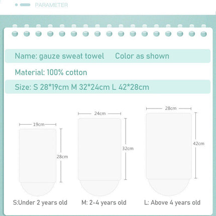 Baby Sweat Saver Back Towel