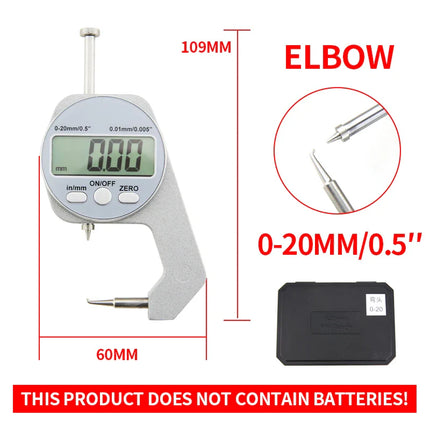 High-Sensitivity Digital Thickness Measuring Tool