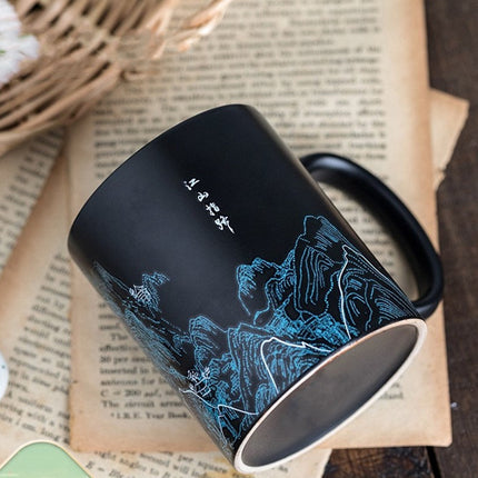Magic Thermal Color Changing Ceramic Cup