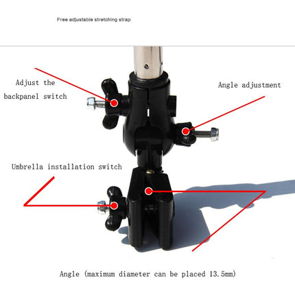 Easy Flex Built-in Bracket Folding Umbrella