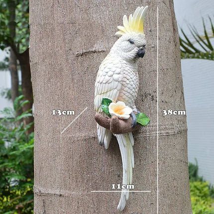 Tropical Vibe Parrot Tree Decor