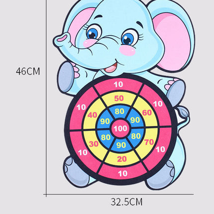 Dinosaur Sticky Ball Bow Dartboard Game