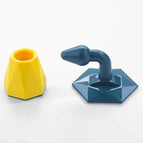 D-Yellow and blue
