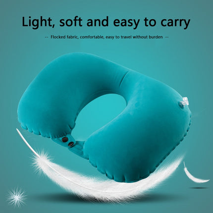 Air Rest Inflatable Easy Pump Neck Pillow