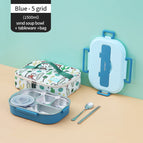 Blue 5 Grid Set