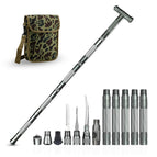 5 poles silvery