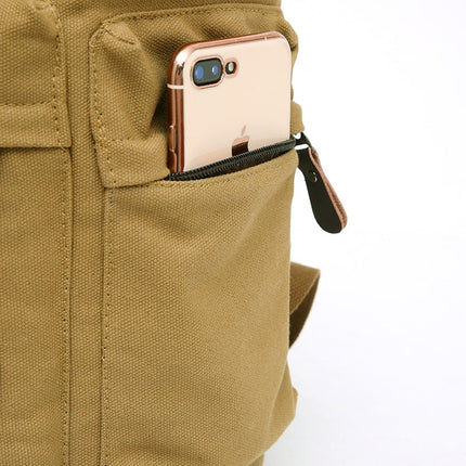 Large Capacity Canvas Explorer Travel Backpack