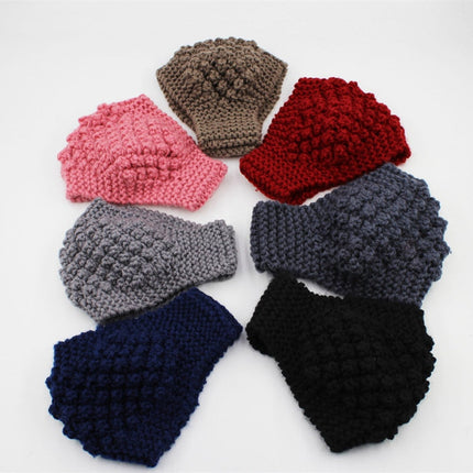 Cozy Crown Elastic Knitted Headband