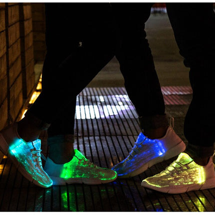 Glowing USB Rechargeable Luminous LED Shoe