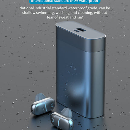 Wireless Touch Control Power Bank Earphone