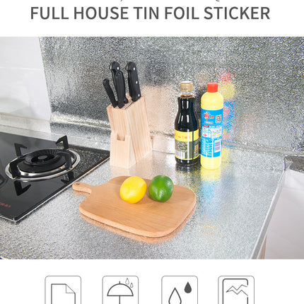 Waterproof Self-Adhesive Kitchen Oil-proof Wallpapers