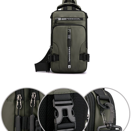 Elegant USB Charging Mini Crossbody Bag