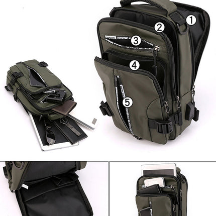 Elegant USB Charging Mini Crossbody Bag