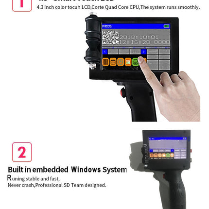 Mini Handheld Automatic Wireless Printer