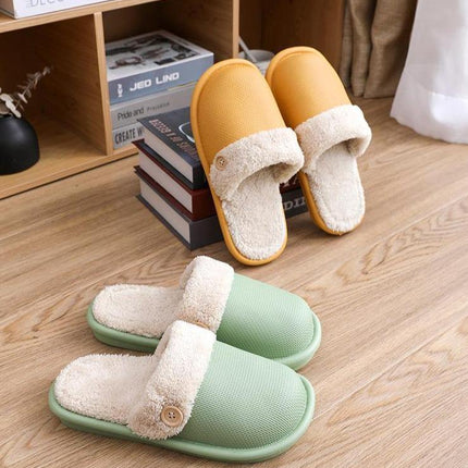 Lightweight Washable Comfy Plush Slippers
