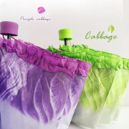 Lettuce Shaped Compact Umbrella