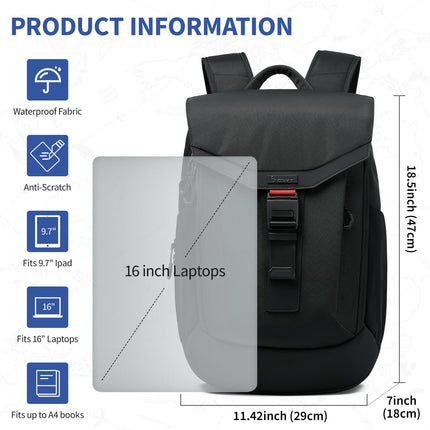 OIWAS Weight Reduction Function 16” Laptop Backpack