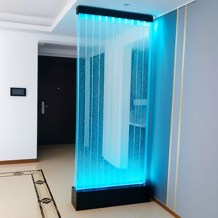 Modern LED Bubble Wall Fountain Interior Waterfall