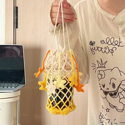 Star Weave Handmade Bottle Holder
