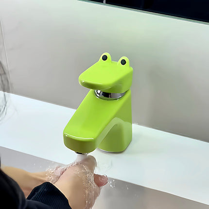 Frog-Shaped Macaron Bathroom Faucet