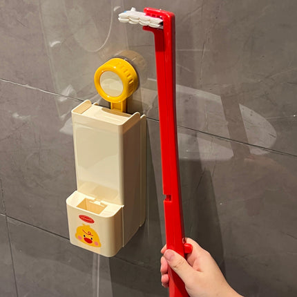 Clean Swipe Wall-Mounted Disposable Toilet Brush