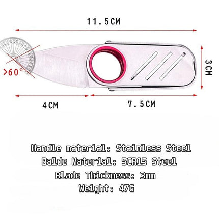Steel Sharp Mini Multifunctional Knife